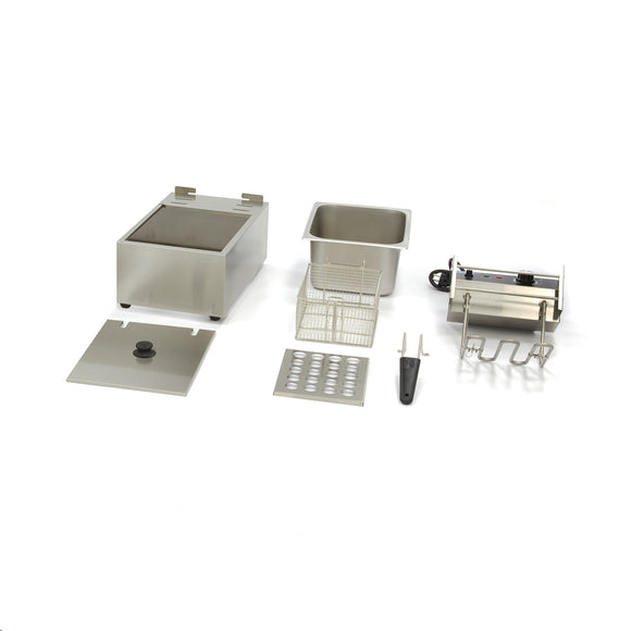 Friteuza electrica de banc, 6L, 1 cos, 230V, 2,5kW