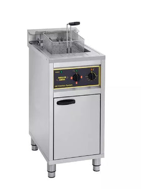 Friteuza electrica 16 litri, cu sistem automat de filtrare a uleiului, 12 kw. Friteuza electrica 16 litri cu