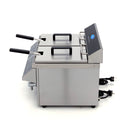 Friteuza cu inductie de banc, 2x8L, 2x3.5 kW