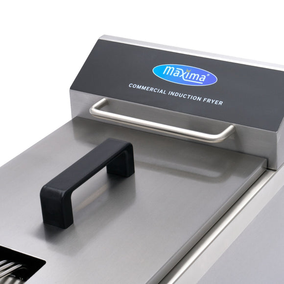 Friteuza cu inductie de banc , 8L, 3.5 kW Friteuza are o capacitate de