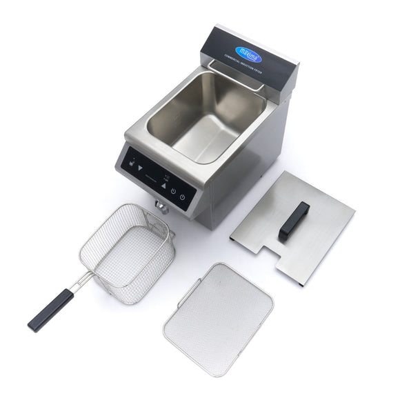 Friteuza cu inductie de banc , 8L, 3.5 kW Friteuza are o capacitate de