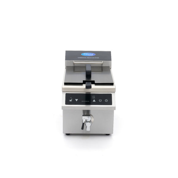 Friteuza cu inductie de banc , 8L, 3.5 kW Friteuza are o capacitate de