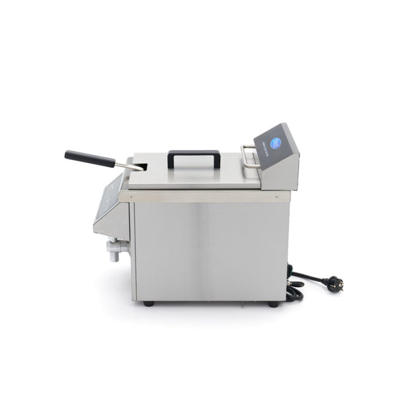 Friteuza cu inductie de banc , 8L, 3.5 kW Friteuza are o capacitate de