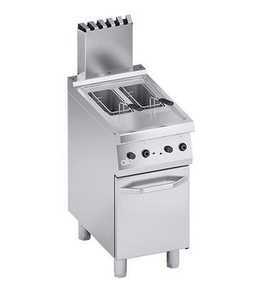 Friteuza pe gaz 2 x 7 Litri, baza inchisa, comenzi pe panoul superior - PERFORMANCE LINE, 11.50 kW