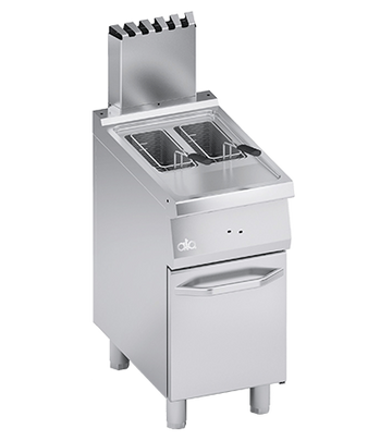 Friteuza pe gaz 2 x 7 Litri baza inchisa - PERFORMANCE LINE, 11.50 kW