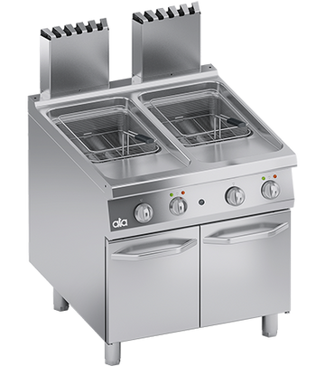 Friteuza pe gaz cu doua cuve 2222 Litri - PERFORMANCE LINE, 42 kW