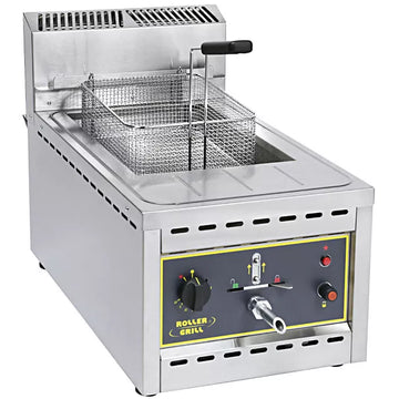 Friteuza pe gaz cu 1 cuva de 12l, 8kw Friteuza pe gaz cu 1