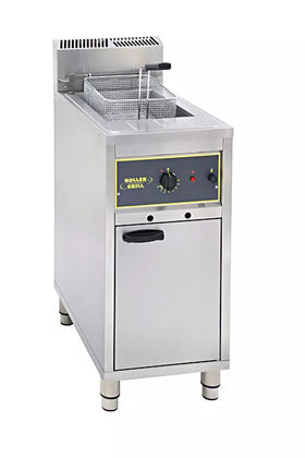 Friteuza pe gaz cu capacitate mare - rezervor 16l, putere 12kw Friteuza pe gaz cu capacitate