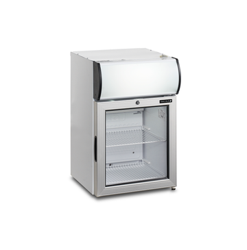 Racitor mic masa BC30C, 45 l, +2/+10C, 1 usa sticla Tefcold – racitor de masa compact pentru bauturi si produse fresh la puncte de vanzare
