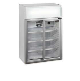 FSC100-Alb, 60 l, 2 la 10, 2 usi glisante din sticla, Asistat de ventilator, LED, 85 W, D Gama de mese FSC ofera
