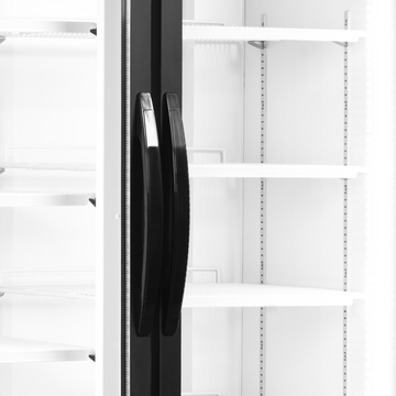 Vitrina frigorifica multideck alba NC7500G, 710 l, +2/+10C, 2 usi Tefcold – vitrina frigorifica multideck pentru expunere produse in magazine