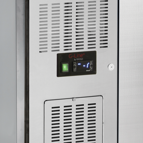 Congelator masa inox G-line GF72 detaliu Tefcold – congelator masa inox G-line pentru bucatarie profesionala