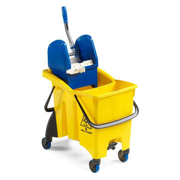 Galeata dubla pentru mop, 2x15 Litri, cu storcator