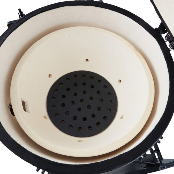 Gratar Kamado, Ø 49cm, 133x76x121cm Cu acest BBQ Kamado premium