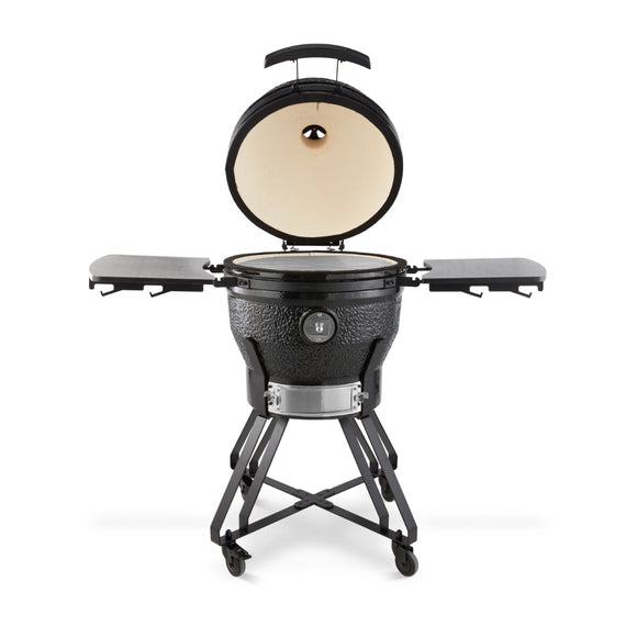 Gratar Kamado, Ø 49cm, 133x76x121cm Cu acest BBQ Kamado premium