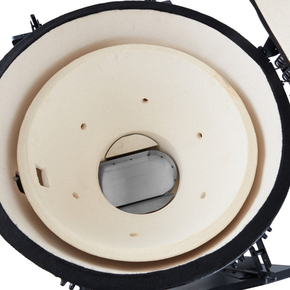 Gratar Kamado, Ø 59cm, 144xl87x122cm Cu acest BBQ Kamado premium