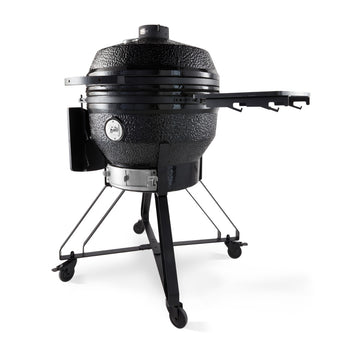 Gratar Kamado, Ø 59cm, 144xl87x122cm Cu acest BBQ Kamado premium