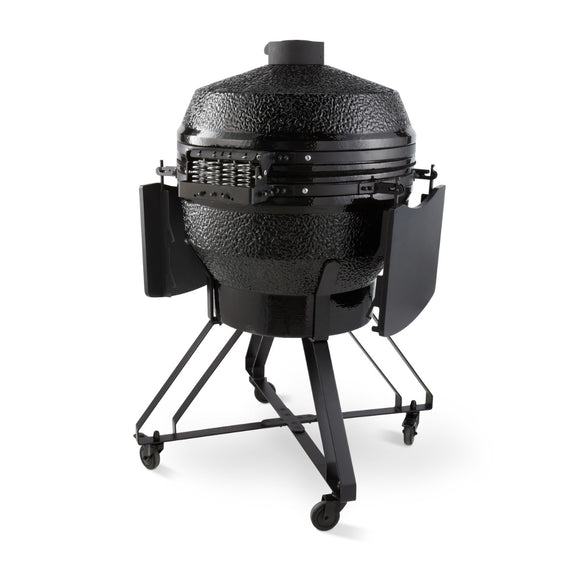Gratar Kamado, Ø 59cm, 144xl87x122cm Cu acest BBQ Kamado premium