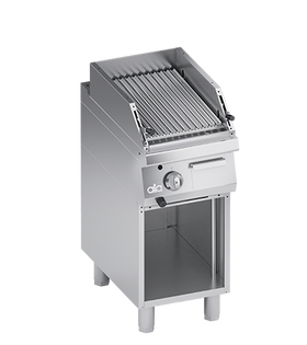 Gratar cu roca vulcanica cu baza deschisa, cu reglaj pe inaltime, 9 kW