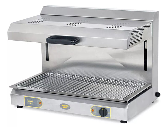 Gratinator Salamandra Infrarosu cu Capac Mobil si 3 Zone de Incalzire Independente - 4,5 kW