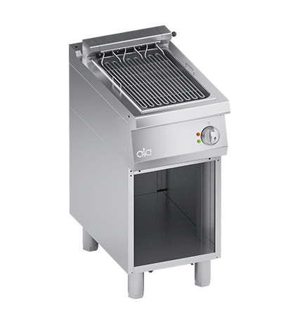 Grill gratar electric cu bazin de apa cu baza deschisa, 4.10 kW