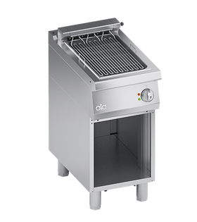 Grill gratar electric cu bazin de apa cu baza deschisa, 4.10 kW