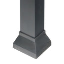 Gratar de gradina pe carbune cu capac 1x masa laterala 56x42 cm negru-14
