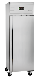 Congelator vertical inox G-line GUF70, 528 l, -24/-18°C, 1 ușă Tefcold – congelator vertical inox G-line pentru bucătărie profesională