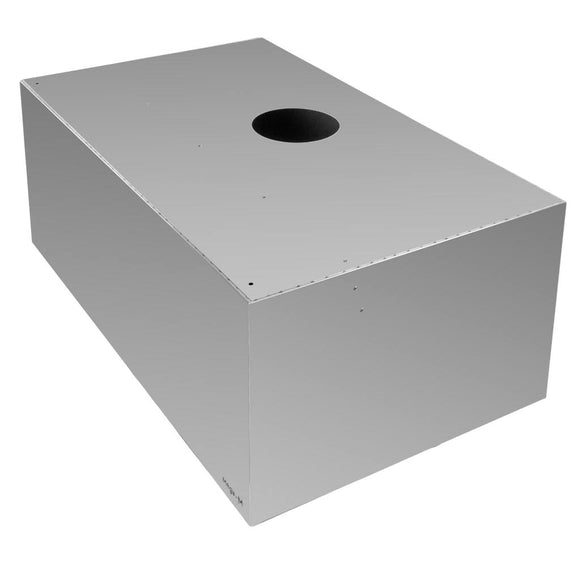 Hota cubica cu colector de grasime 120x100x50 cm, inox