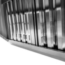 Hota cubica cu colector de grasime 120x100x50 cm, inox