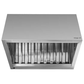 Hotacubica cu colector de grasime 100x70x50 cm, inox