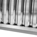 Hotacubica cu colector de grasime 100x70x50 cm, inox