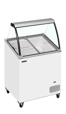 IC201SCESO-Alb, 157 l, -24 to -14, 4 roți, Static, 98 W, D