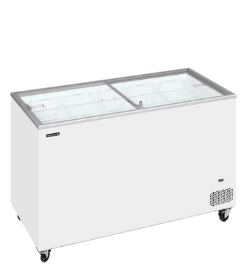 Lada congelator inghetata alba IC401SC, 350 l, -24/-14C Tefcold – lada congelator inghetata pentru magazine, HoReCa si expunere