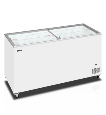 Lada congelator inghetata alba IC501SC, 430 l, -24/-14C Tefcold – lada congelator inghetata pentru magazine, HoReCa si expunere