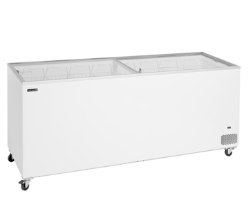 Lada congelator inghetata alba IC701SC, 620 l, -24/-14C Tefcold – lada congelator inghetata pentru magazine, HoReCa si expunere