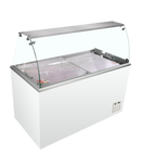 Lada congelator inghetata alba IDA500, 408 l, -23/-16C Tefcold – lada congelator inghetata pentru magazine, HoReCa si expunere