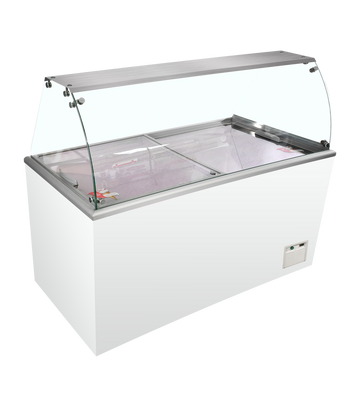 Vitrina de congelare pentru inghetata Tefcold IDA600-W1+