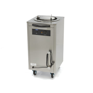 Incalzitor pentru 40 farfurii cu diam max. de Ø30cm cu roti Mesele calde se servesc cel