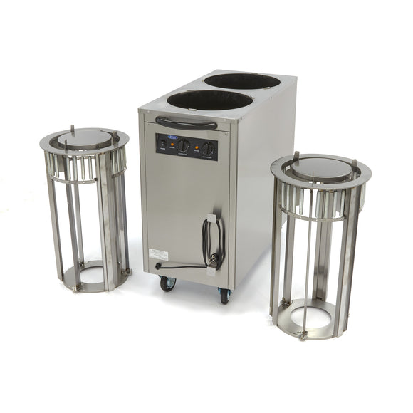 Incalzitor pentru 80 farfurii cu diam max. de Ø30cm cu roti Mesele calde se servesc cel