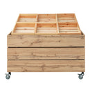 Insula pentru Mega M legume si fructe H-75 cm L-131 cm G-94 cm dab wotan Raft pentru legume si fructe