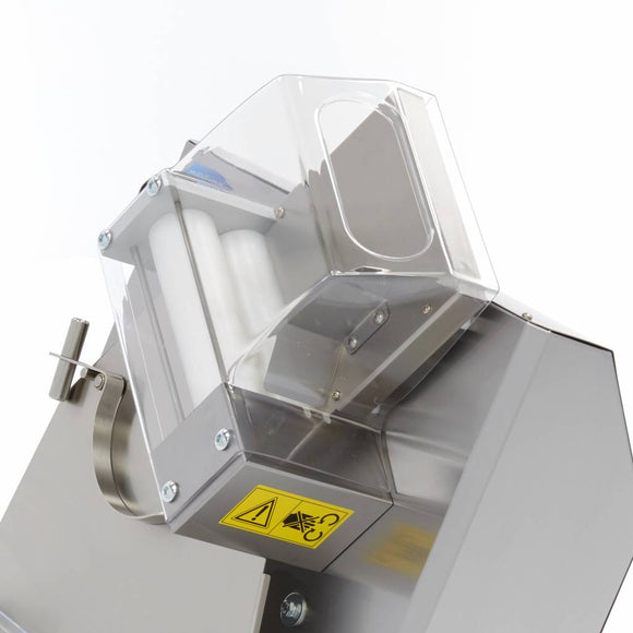 Intinzator aluat pizza- Ø30cm - Dubla Rola Cu aceasta masina de laminat