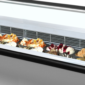 ISABELLA 10LX-Gri, 132 kg, -16 la -14, Statica, LED, 550 W, C Aceasta unitate de racire este