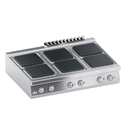 Masina de gatit electrica cu 6 plite, 24 kW