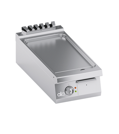 Plita fry top electrica, suprafata de coacere din inox, neted  - PERFORMANCE LINE, 7 kW