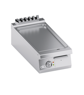 Plita fry top electrica, suprafata de coacere din inox, neted  - PERFORMANCE LINE, 7 kW