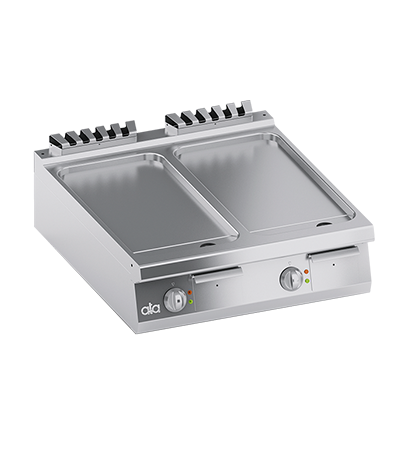 Plita fry top electrica, suprafata de coacere din inox, neted  - PERFORMANCE LINE, 14 kW