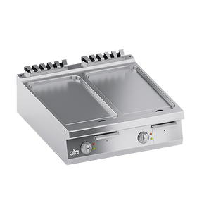 Plita fry top electrica, suprafata de coacere din inox, neted  - PERFORMANCE LINE, 14 kW