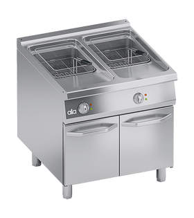 Friteuza electrica cu doua cuve 20+20 Litri, 36 kW