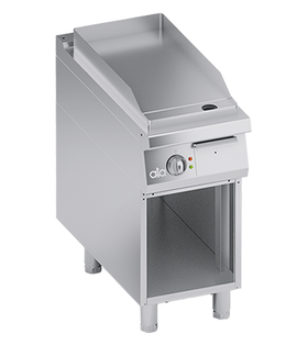 Plita fry top electrica neted, cu baza deschisa, 6.50 kW